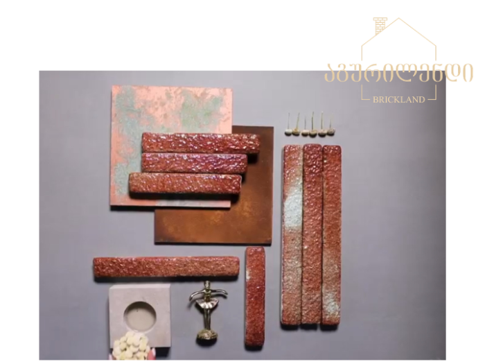 ხელნაკეთი მოჭიქული ფილა