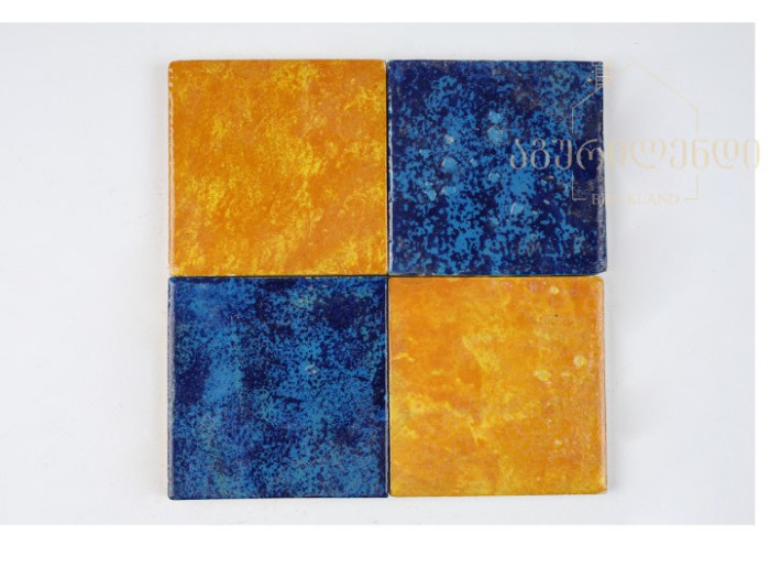 ხელნაკეთი მოჭიქული ფერადი კერამიკა